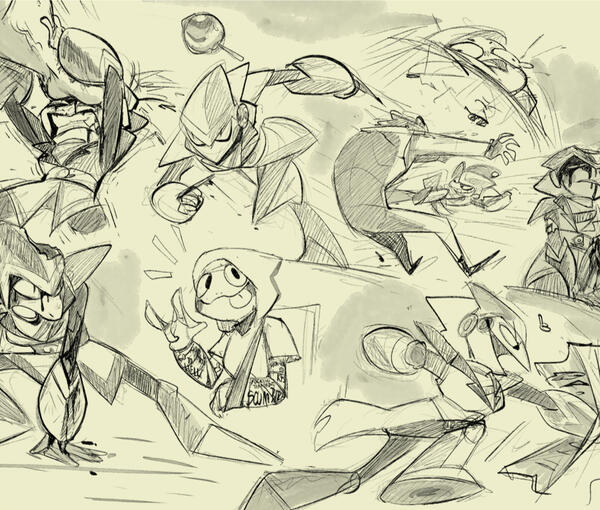 sketch with extra